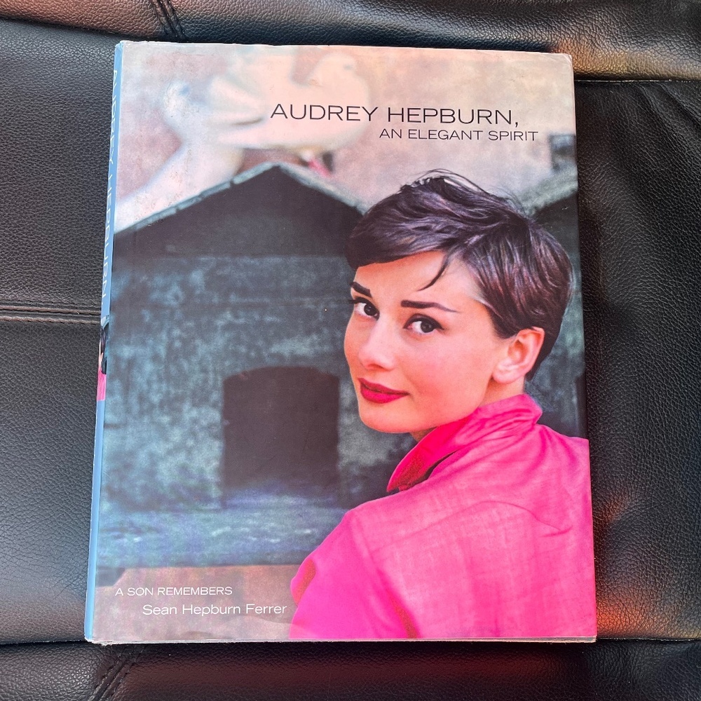 Audrey Hepburn Art Book - Pink Cover
